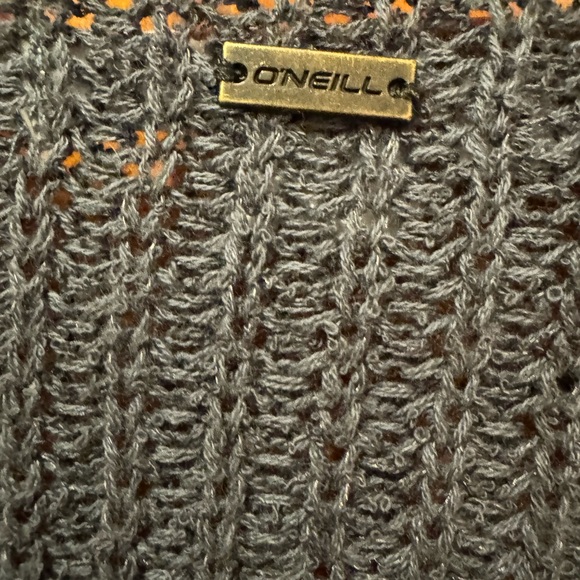 NWT O’Neill v- neck long sleeve light weight knit sweater - Picture 3 of 6